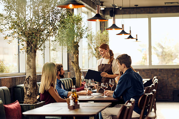 Restaurant guests dining — the data gap between dine-in and digital marketing
